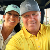 Yellow polo shirt