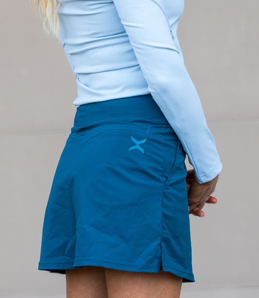 Teal Fore Pocket skort