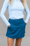 Teal Fore Pocket skort