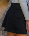 Black Fore Pocket Skort