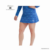 Brexrae X-Geo Blue High Skort