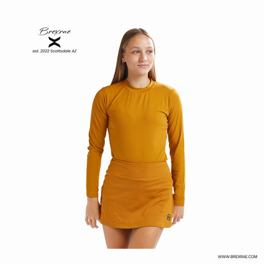 X-Solid Mustard Long Sleeve