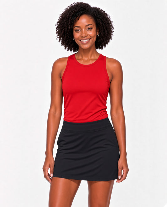 Black Fore Pocket Skort